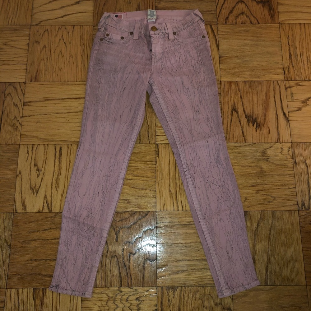True Religion Pink Jeans